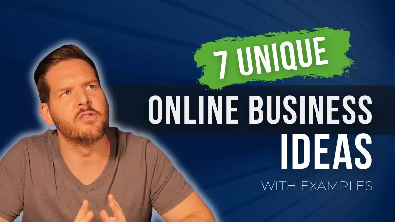 7 Unique Online Business Ideas (+Examples)